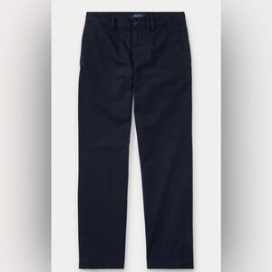Polo Ralph Lauren Straight Fit Flex Abrasion Twill Pant, 100% Cotton, Navy